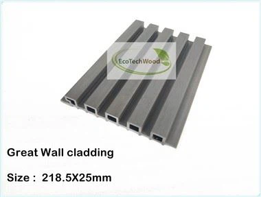 Beş Yivli Co-Ekstrüzyon WPC Cephe Kaplama Paneli